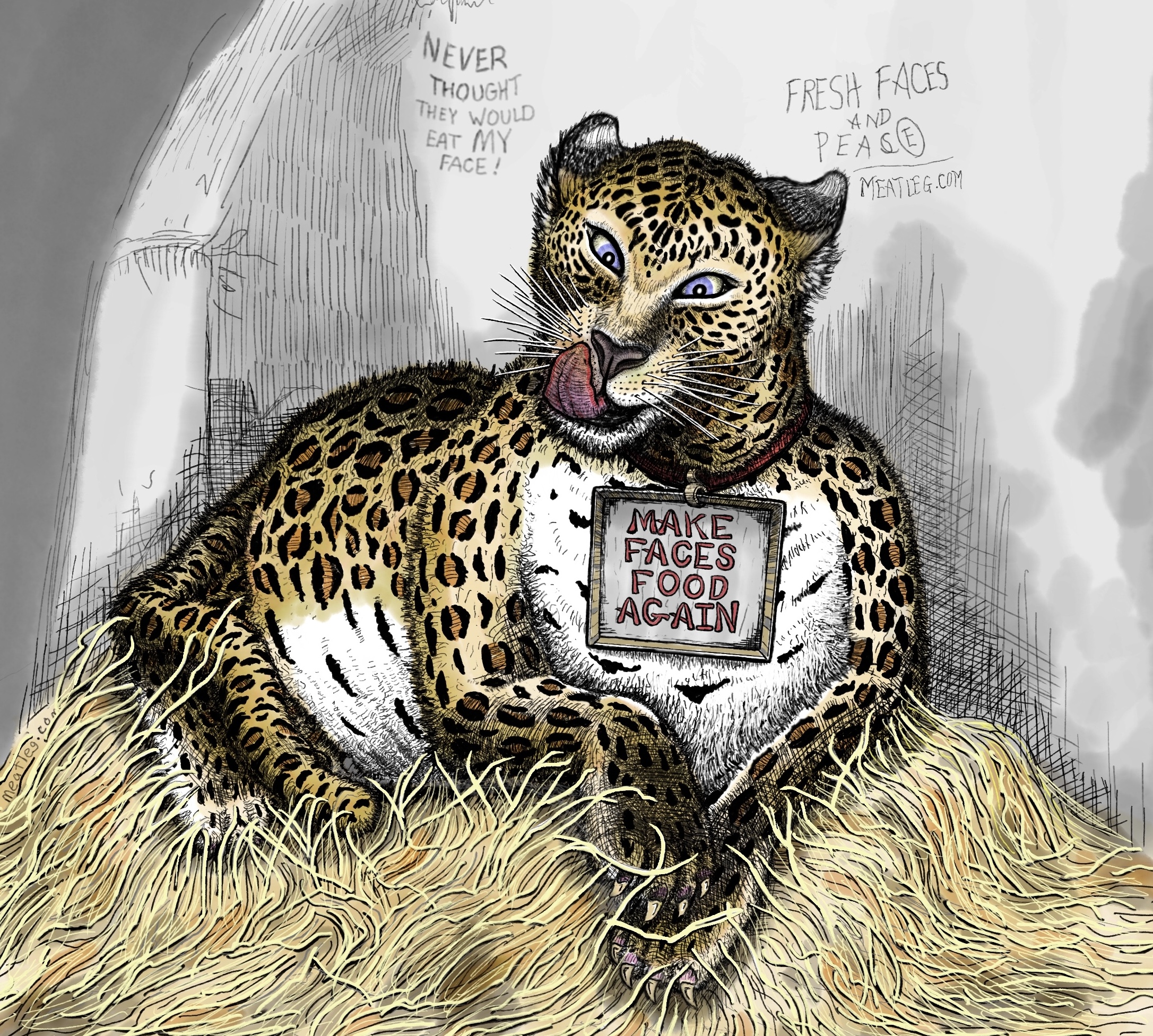 NASTy Leopard 2.0 (Watercolor)